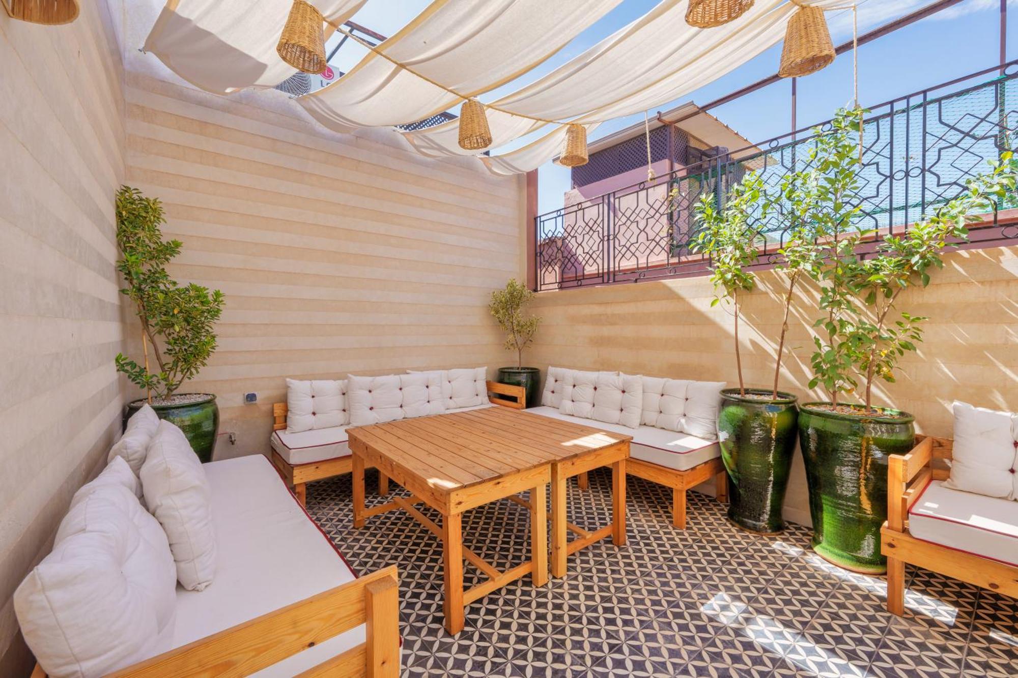 Riad Dar Arwa Marrakesh Eksteriør billede
