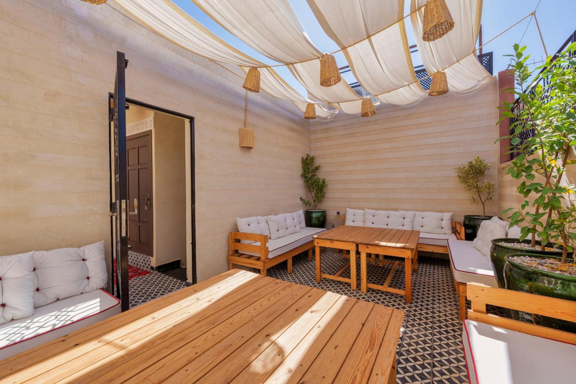 Riad Dar Arwa Marrakesh Eksteriør billede